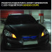 artx led luxury grille hyundai genesis coupe 2008-11